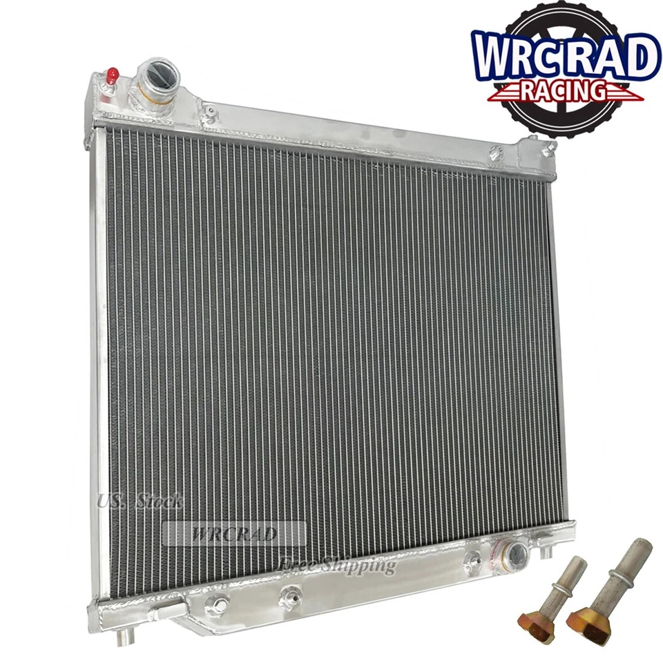 Radiador de aluminio para Ford E150 E250 1997-14 E350 E450 Econoline Club Wagon Van Foto 2 de 4