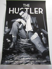 The Hustler Screen Print by Zi Xu not mondo Private Commission