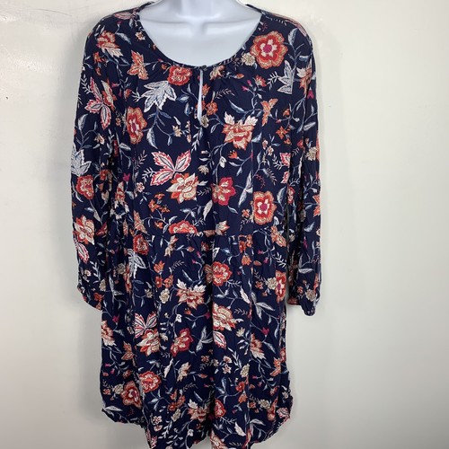 Old Navy Petite Womens Shirt Dress Sz 