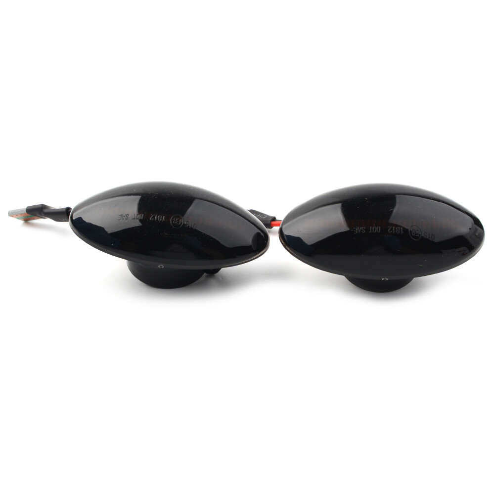 Dynamic Side Marker Light Turn Signal Light For Mini Cooper R50 R52 R53 Black US