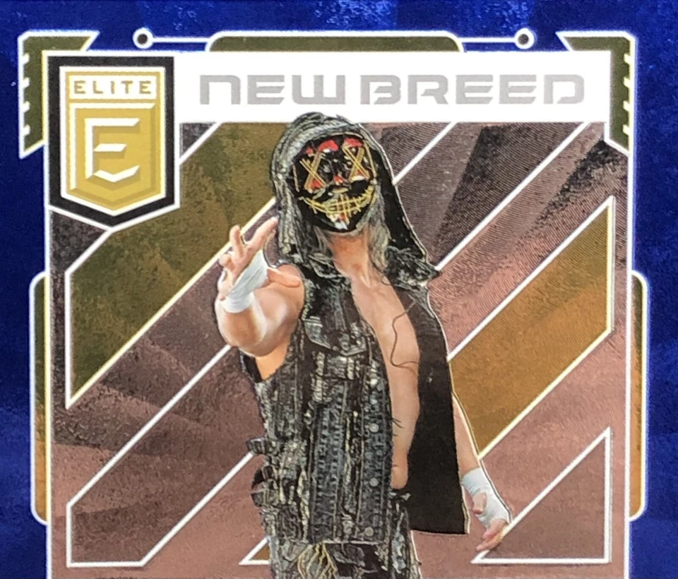 2023 Donruss Elite WWE Jagger Reid /25 “NEW BREED” AUTO BLUE FOIL SSP No. NB-JRD - Image 3 of 4