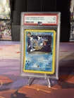 Pokemon Dark Gyarados Holo Card 8/82 PSA 7 Vintage