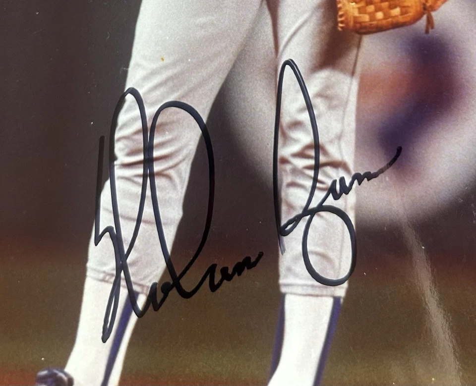 Nolan Ryan Signed 8x10 Photo Autographed Texas Rangers PSA/DNA COA - Image 2 of 3
