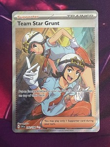 Team Star Grunt 242/198 Scarlet & Violet Base Ultra Rare Pokemon NM