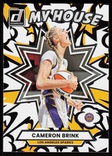2025 Donruss WNBA Cameron Brink My House #14 Los Angeles Sparks