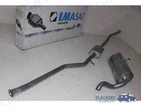 Imasaf Auspuffanlage Komplett für Peugeot Partner 1.9 D Ohne Kat 1996-2002