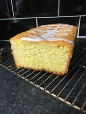 Homemade Lemon Drizzle Loaf Size  2LB LOAF TIN VERY MOIST