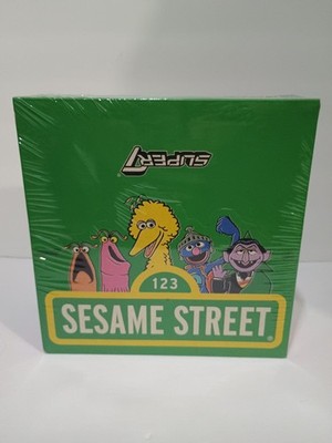 Super7 ReAction Sesame Street Blind Pink Box Wave 2 Sealed Case
