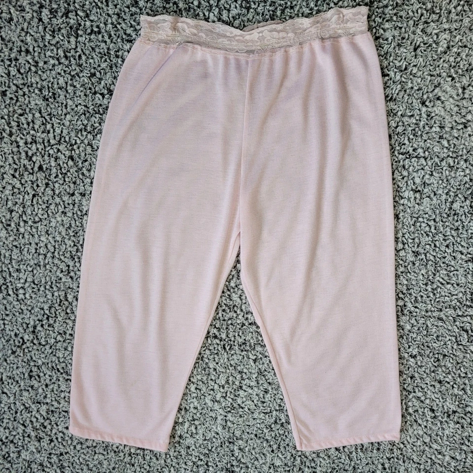 Conjunto de pijama vintage años 90 bebé rosa polar pastel coqueta lindo femenino Foto 3 de 4