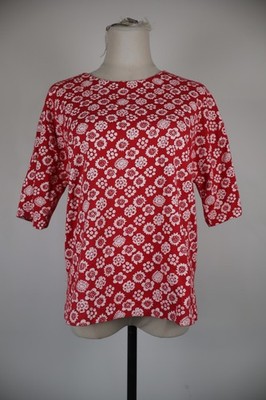 CONTE OF FLORENCE DAMEN KURZARM SHIRT M WOMAN SHIRT CASUAL VINTAGE BAUMWOLLE