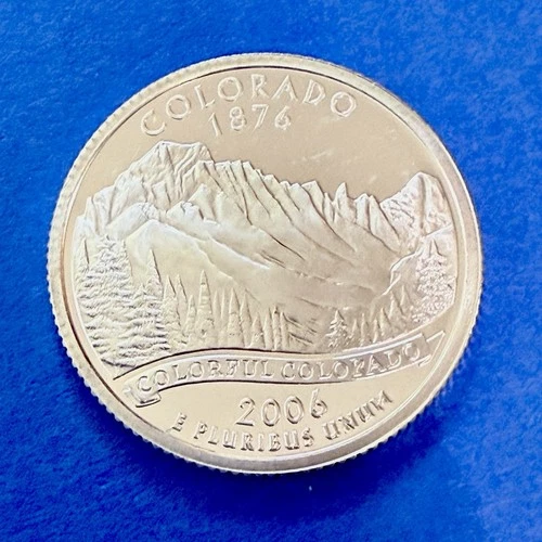2006-S 50 State Quarters Colorado Proof — photo from the most recent tracked eBay sale