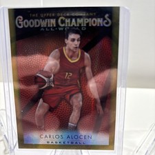 2021 Upper Deck Goodwin Champions - All-World-Carlos Alocen #GB-9 - Gold  (RC)