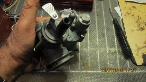 dellorto carburetor ub 20 s for parts incomplete