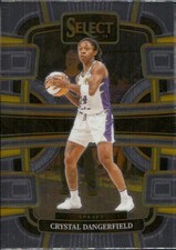 Crystal Dangerfield 2024 Panini Select WNBA #35 Los Angeles Sparks