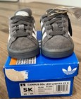 adidas Campus 00s LED Lights Unisex Kids Suede Sneaker Gray/White US 5K JS1284 — photo 2