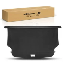 Black Aluminum Cargo Cover for GMC Acadia 2017-2023 Retractable Waterproof Rear