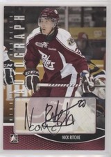 2012-13 ITG Heroes and Prospects Auto Nick Ritchie #A-NR Auto b8c