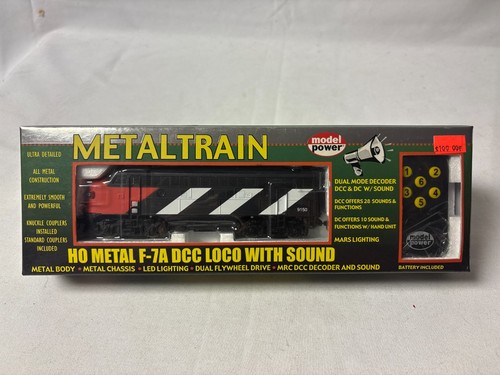 Modelo Power HO #2164-1 CN #9150 METALTRAIN Iluminado F7A Loco con CCC y Sonido NUEVO | Condition: New