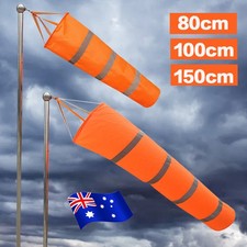 3 Sizes Windsock Airport Wind Measurement Sock Bag Aviation Reflective Outdoor