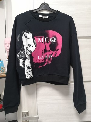 MCQ McQueen Sweatshirt schwarz Damen Größe M