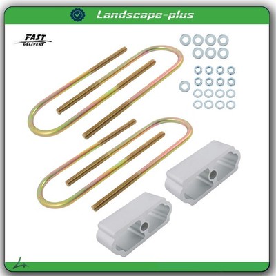 For Chevy Belair Nomad 150 210 55-57 2' Drop Lowering Blocks U Bolts Complete