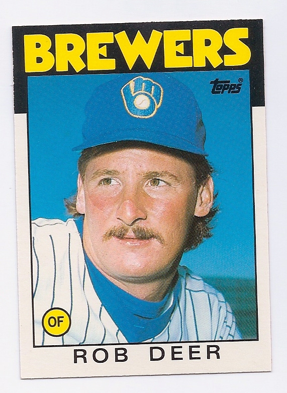 Rob Deer #31T Baseball Cards 1986 Topps Traded trading card — raw and PSA graded price guide