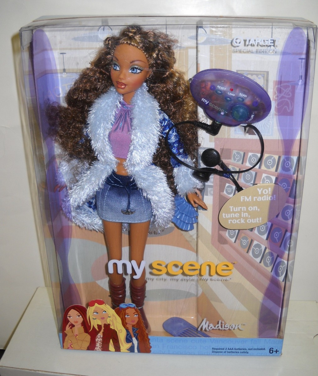 1713 NRFB Mattel Target Stores My Scene Madison (Barbie
