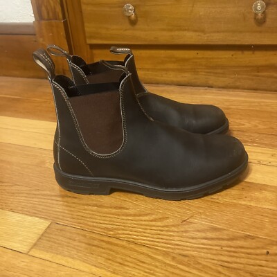 Blundstone #500 Classic Brown Leather Chelsea Boots Men's Size