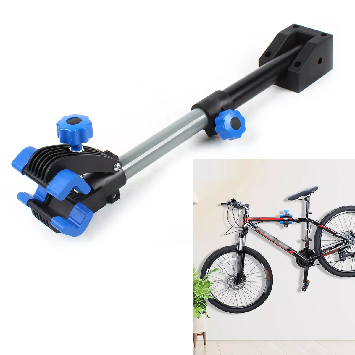 Heavy Duty Wall Mount Bike Repair Stand Folding Clamp Cycle