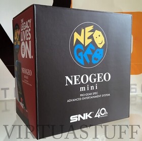 SNK NEOGEO MINI BUNDLE (BLACK PAD EDITION) JAPAN MARKET, JPN VERSION, BRAND NEW!