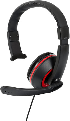 Gioteck XH50 Universell Mono Wired Headset Kabelgebunden Kopfhörer Schwarz