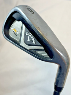 2013 CALLAWAY X2 HOT 6 IRON REGULAR TRUE TEMPER SPEED STEP 85 -39 in. Excellent