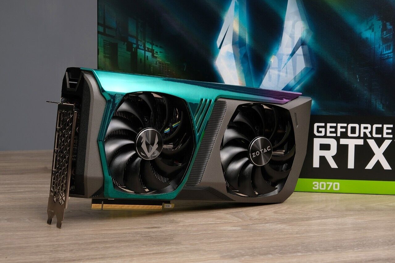 ZOTAC NVIDIA GeForce RTX 3070 AMP Holo 8GB GDDR6X GPU - ZT-A3070F