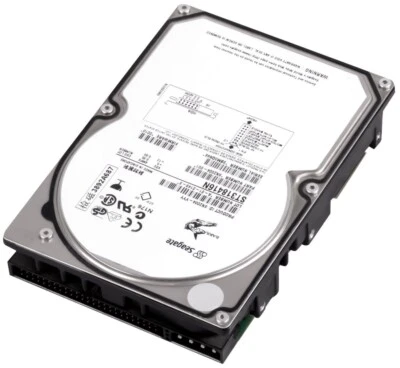 FESTPLATTE SEAGATE BARRACUDA 18XL ST318416N 18.4GB 7200U/min 512KB 50-PIN SCSI - Bild 1 von 3