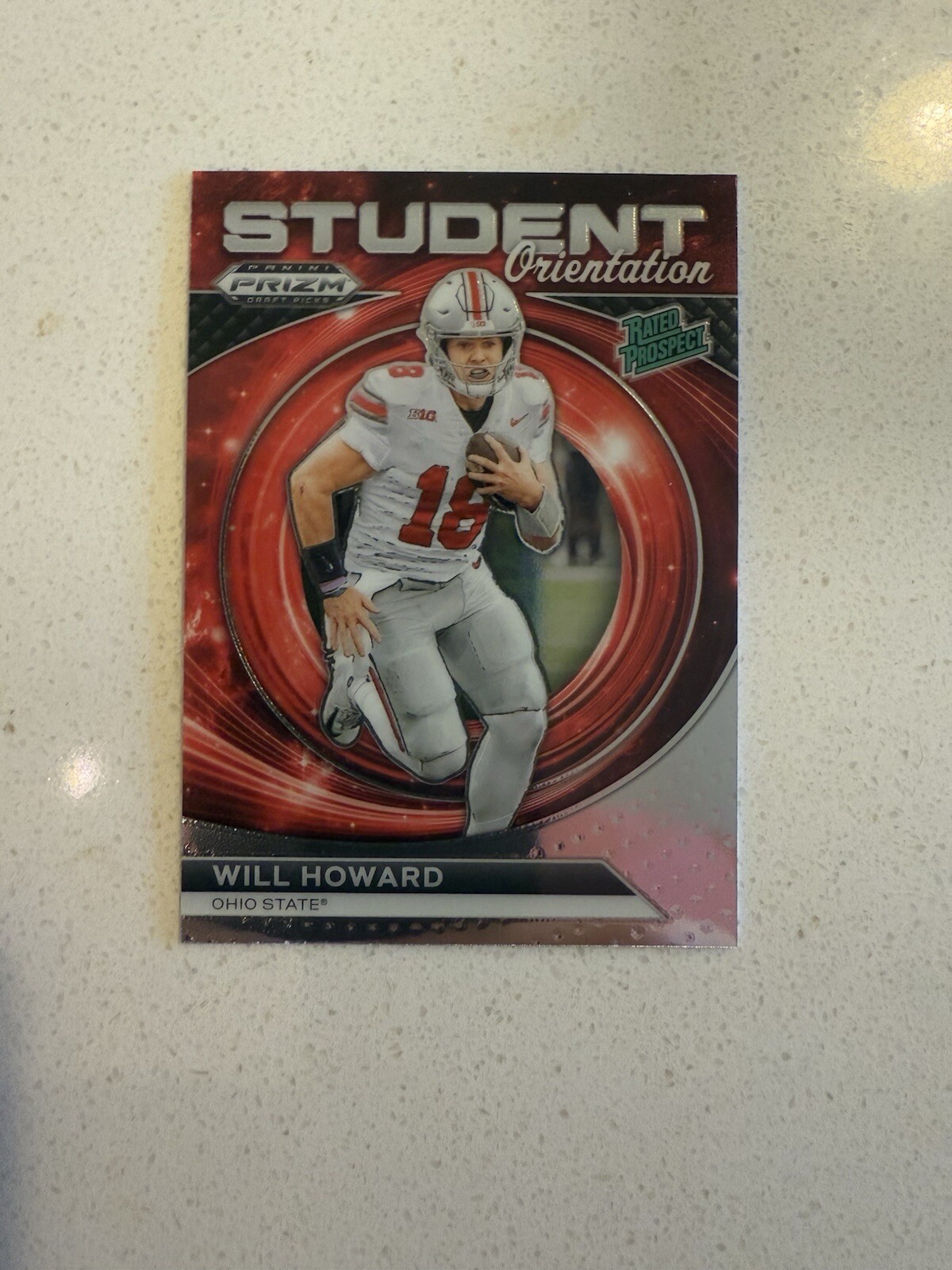 2024 Panini Prizm Draft Picks - WILL HOWARD Student Orientation Rated Prospect