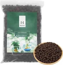 2LBS Leca Expanded Clay Pebbles Hydroponics Supplies for Indoor Garden Plants (2