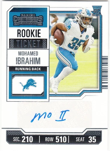 2023 Panini Contenders Mohamed Ibrahim #253