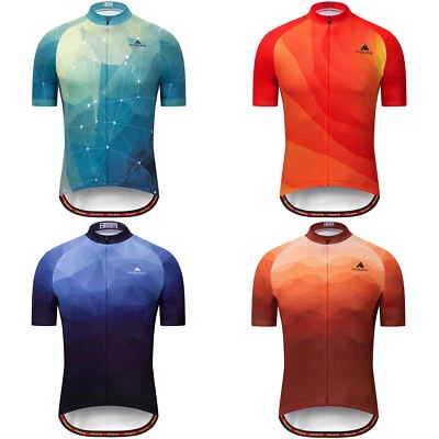 Miloto Herren Kurzarm Radtrikot Atmungsaktiv Fahrradtrikot Rennrad Trikot Shirt - Bild 1 von 4
