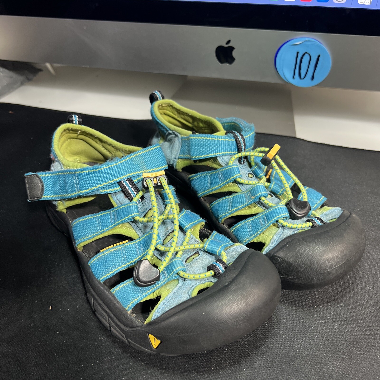 Sandali KEEN Youth 6 impermeabili sportivi sportivi escursionismo verde acqua R37