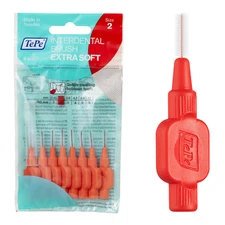 TePe Interdental Brushes Extra Soft Cleaners - Red - 0.5 mm