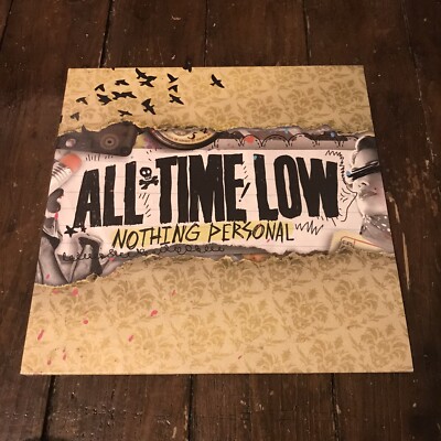 All Time Low - Nothing Personal Vinyl Record BLACK 2015
