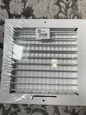 SET Of 4 HART/COOLEY  9 1/2 “ X 9 1/2” AC/HEATER Register- Adjustable (2-way)