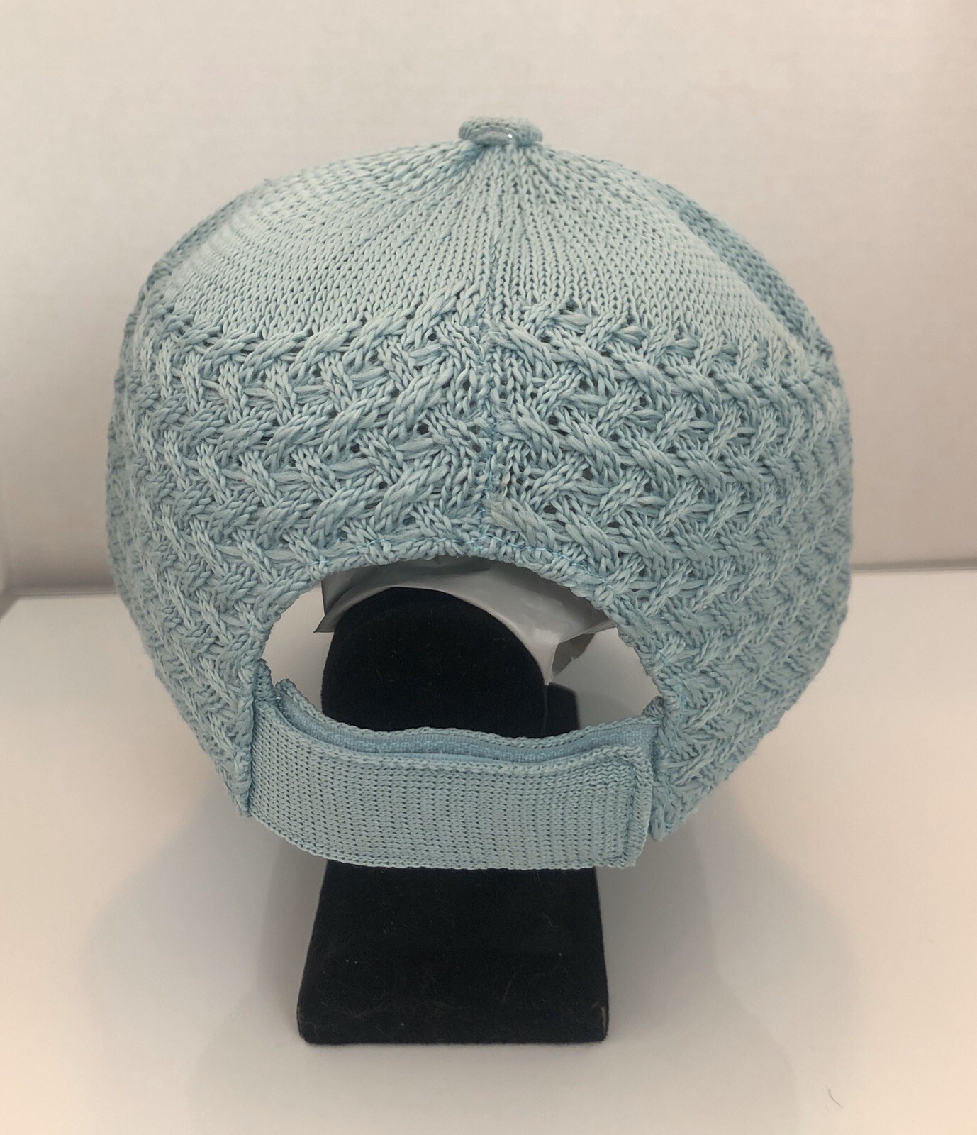 Women’s Blue/Green Cable Knit Baseball Cap Hat eBay