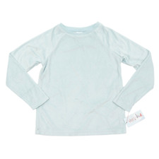 Cat  Jack Boys Size S 6-7 Cozy Long Raglan Sleeve Pajama Top Light Blue NWD