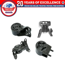 Motor & Trans Mount 4PCS Set Compatible for 1995-1998 Mazda Protege 1.5L / 1.8L