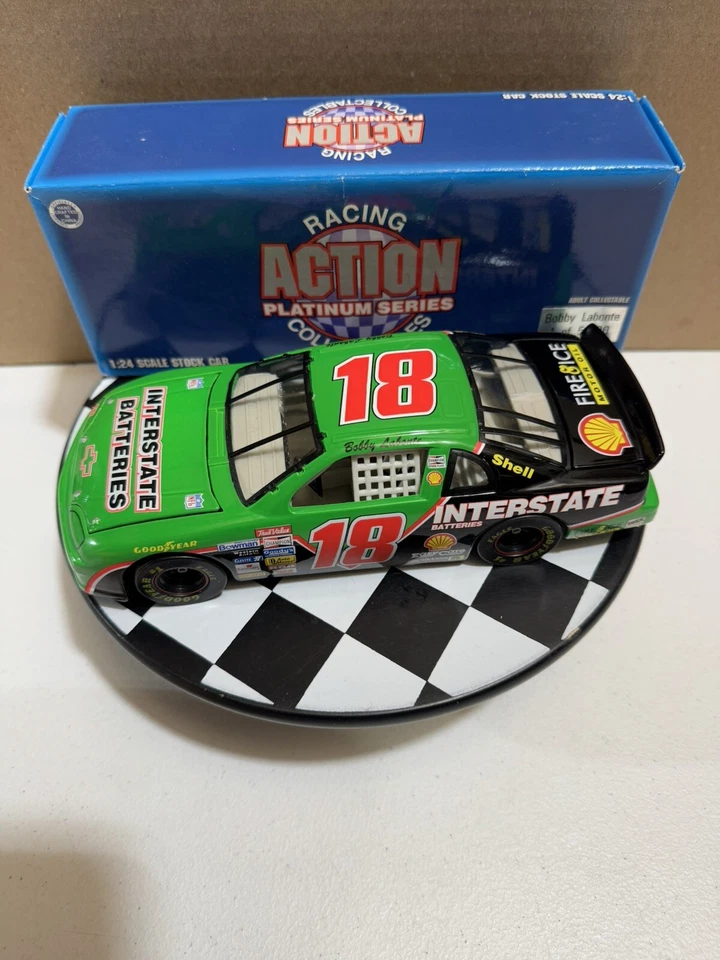 Baterías interestatales Bobby Labonte #18 1996 1:24 Nascar diecast Foto 2 de 4