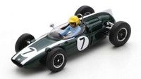 Spark 1/43 F1 Cooper T55 Tony Maggs 1962 7 Dutch Gp Diecast Static Model
