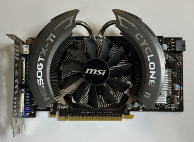MSI Geforce GTX 550 Ti Cyclone II - 1GB Video Card - DOES NOT POST