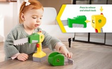 LP86294 John Deere ERTL 2-in-1 Power Tool Saw Vacuum Toy