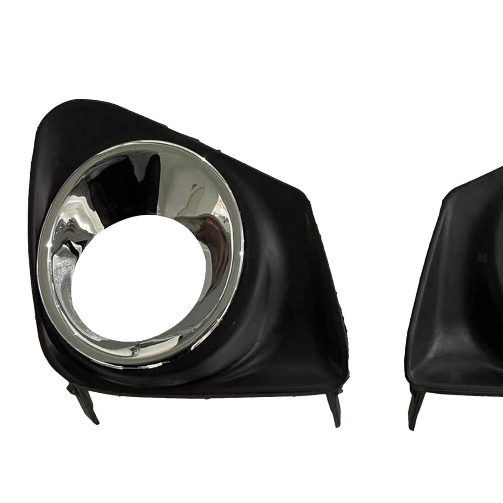 2x Front Fog Light Bezels Set Left and Right Side Replacement 81482